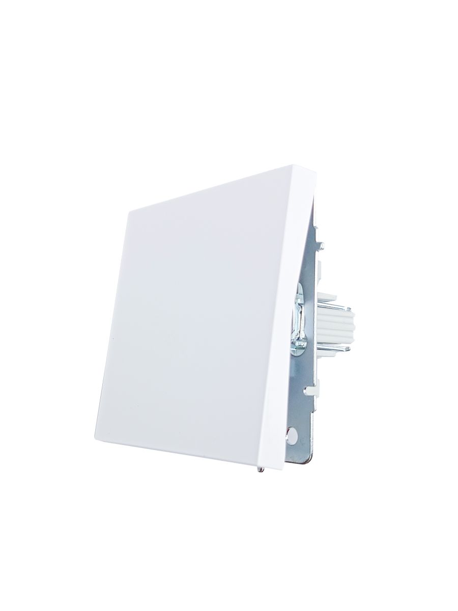 Выключатель белый безвинтовой зажим/клемма Lezard Zima 704-0288-100QC