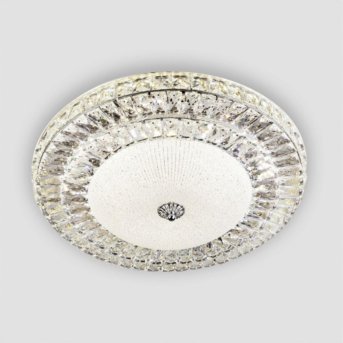 Потолочный светильник стеклянный LED4U L1146-600 CR