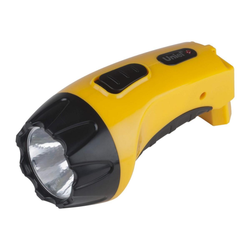 Фонарь светодиодный с зарядкой от сети (09048) Uniel аккумуляторный S-RB011-BA Yellow