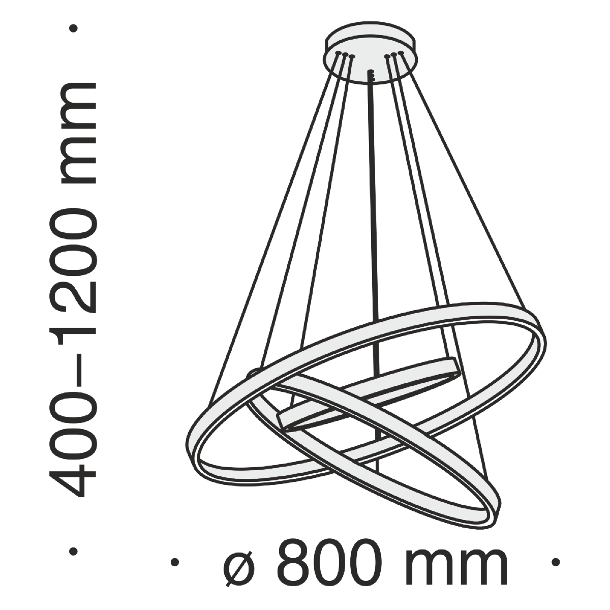 Подвесной светильник Maytoni Rim MOD058PL-L100W4K