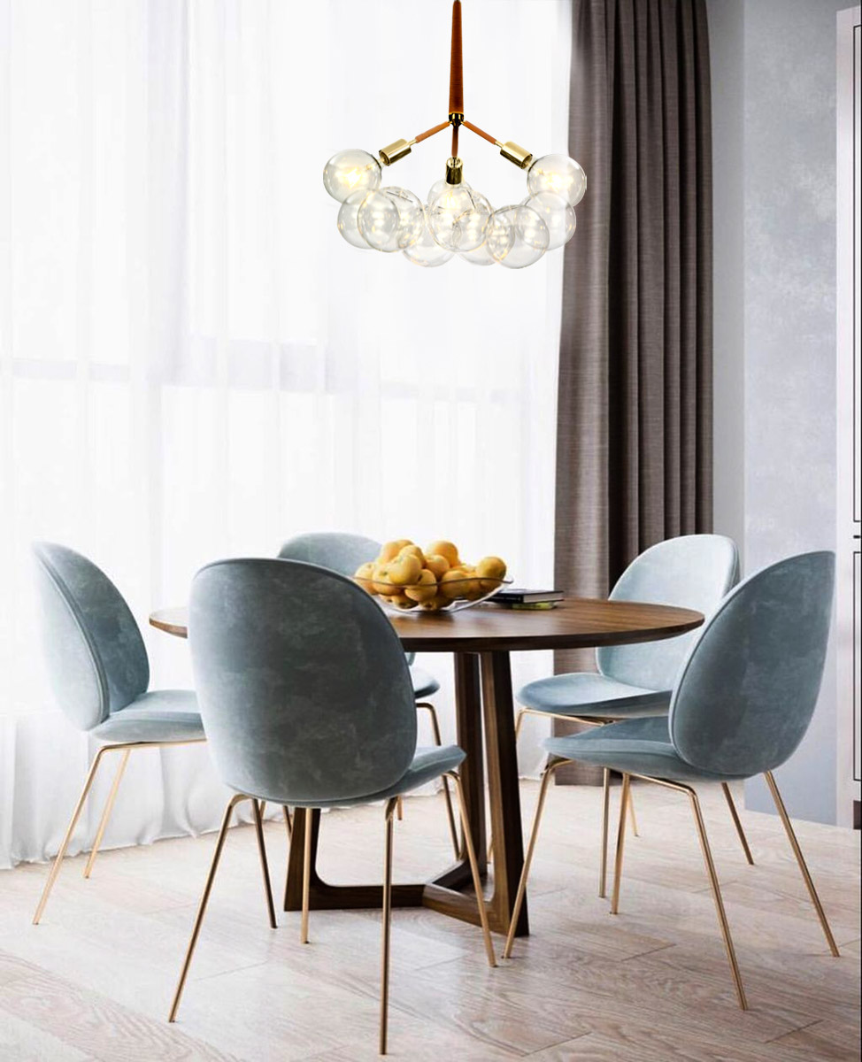 Подвесная люстра шар DeLight Collection 9087/3 brown