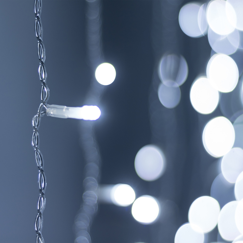 Светодиодная гирлянда Arlight ARD-Curtain-Home-1500x1500-Clear-144LED White 024829