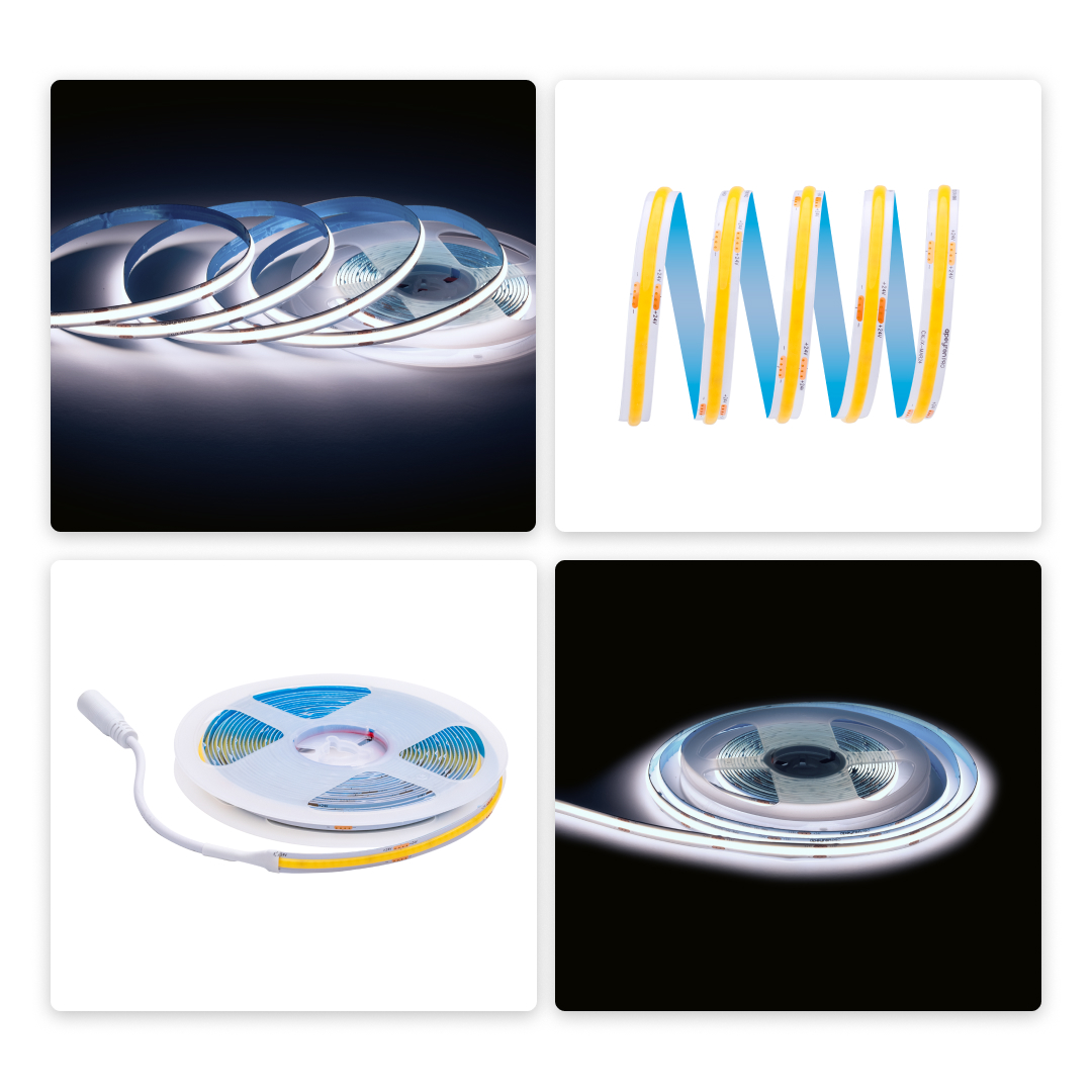 Светодиодная лента Apeyron 24В COB 15Вт/м 6500K 5м IP20 00-482