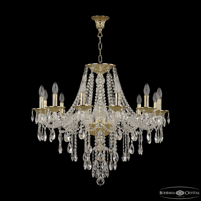 Подвесная люстра Bohemia Ivele Crystal 16215/12/300 G