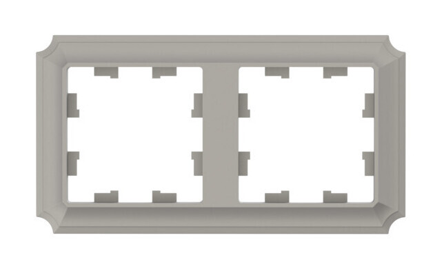 Рамка 2-ая, универсальная Systeme Electric AtlasDesign Antique Шампань ATN100502