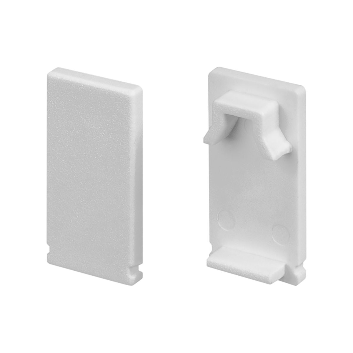 Заглушка 2шт Arlight LINE-1019 SILVER глухая (Пластик) 060435