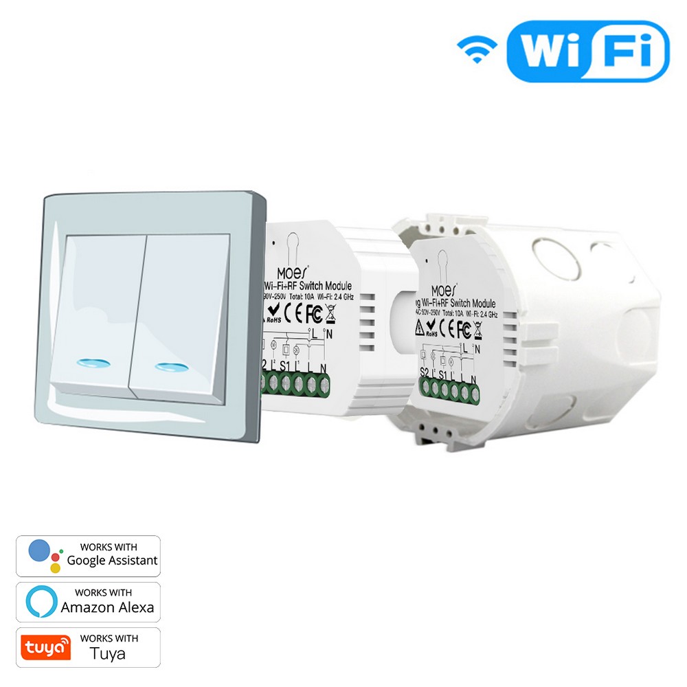 Блок управления светом для двух зон Aployt Magnetic track 220 Wi-fi+RF APL.0195.00.02/MS-104B