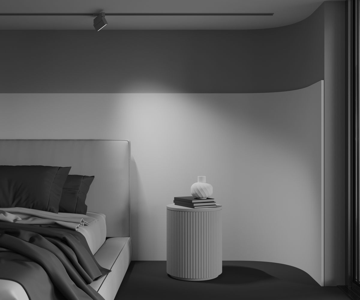 Трековый однофазный светильник Maytoni Basis Rot TR223-1-12WCCT-W-W