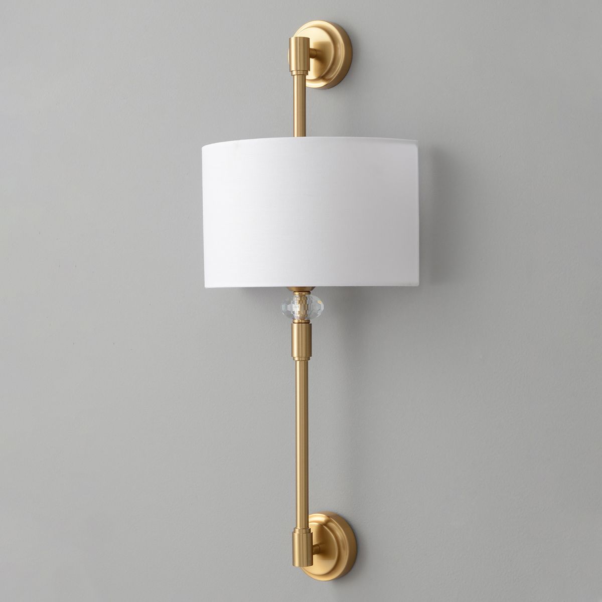 Бра Crystal Lux VINTAGE AP2 BRASS