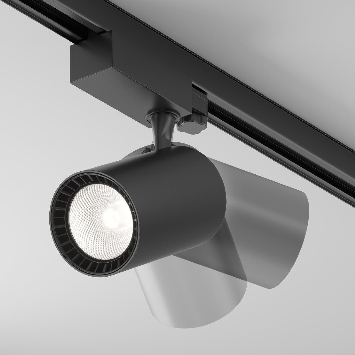 Трековый светильник Maytoni Technical Vuoro TR029-3-20W4K-W-B