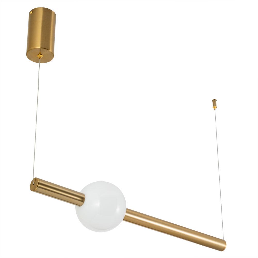 Подвесной светодиодный светильник на тросе Divinare Cliff 1125/01 SP-10