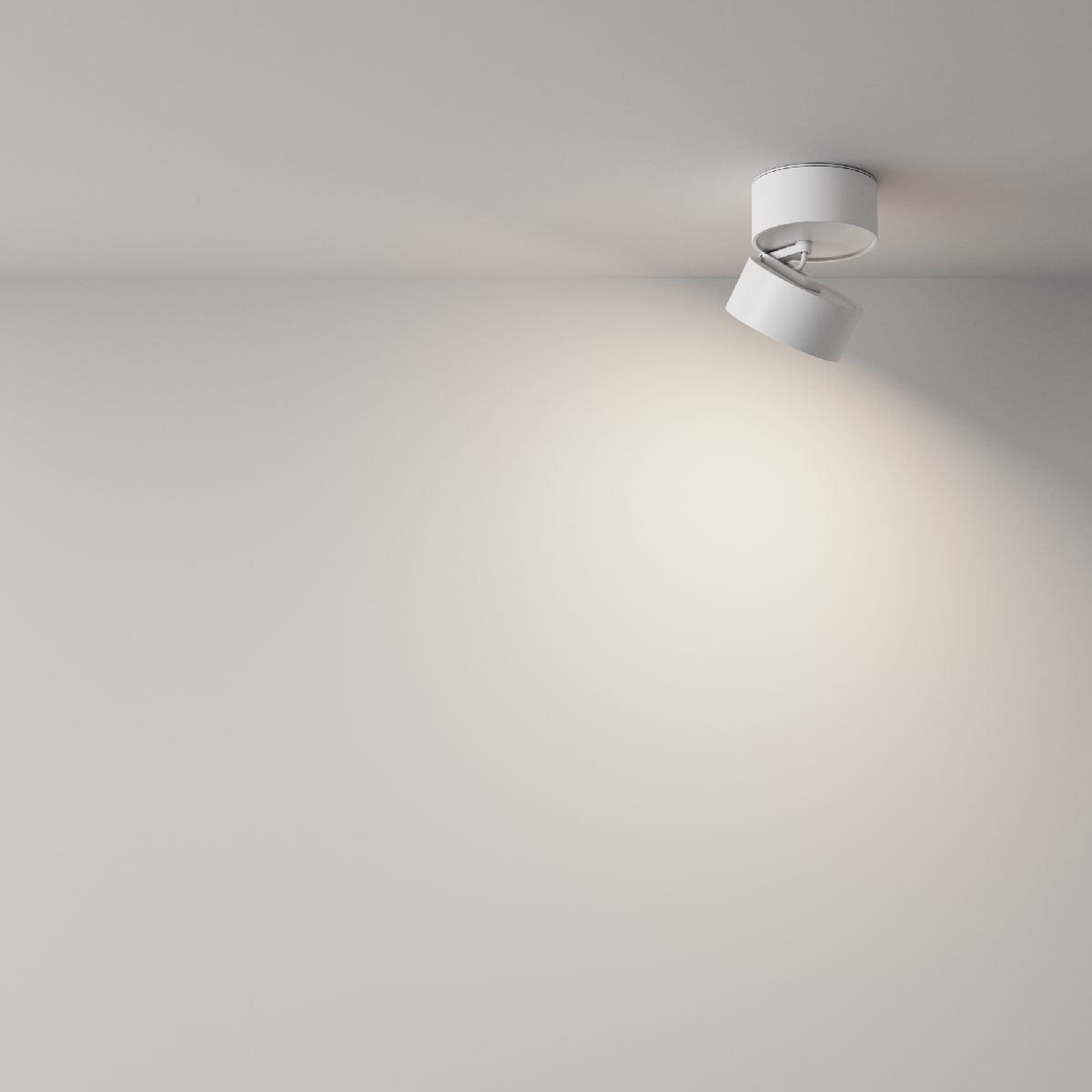 Накладной спот Maytoni Onda C024CL-12W4K-W-1