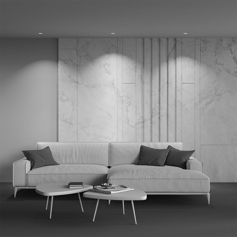 Встраиваемый светильник Maytoni Technical Gyps Modern DL131-GU10-01-W