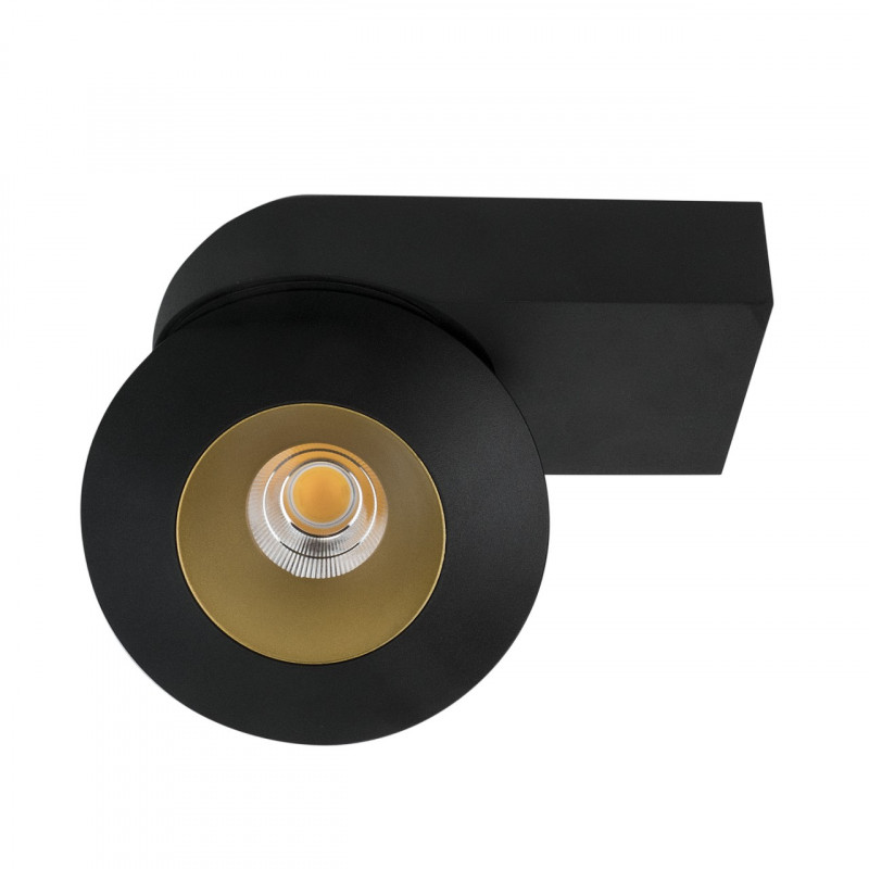 Влагозащищенный светильник LeDron KRIS SLIM Black/Gold 00000015163