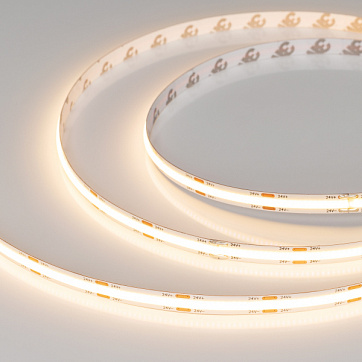 Светодиодная влагозащищенная лента Arlight 11,5W/m 544LED/m CSP теплый белый 5M 031904