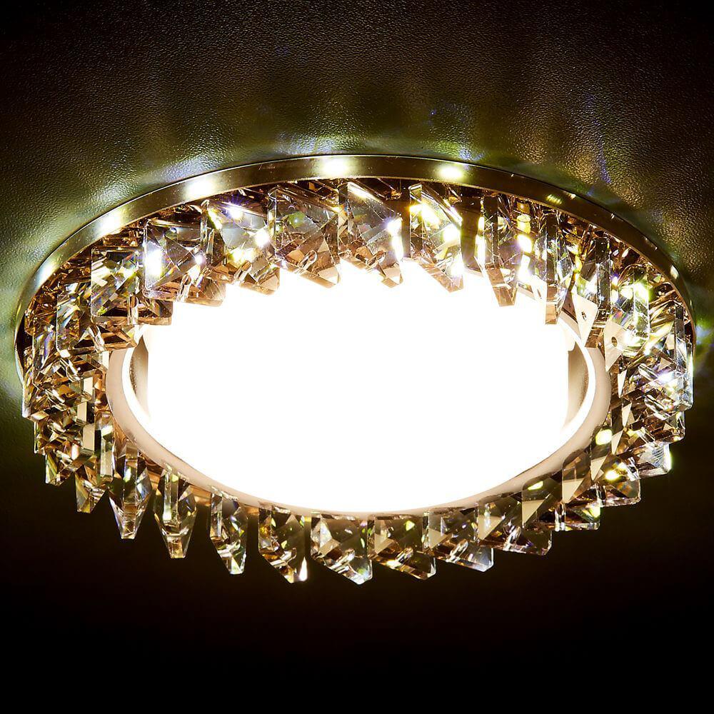 Встраиваемый светильник Ambrella Light GX53 LED G255 BK