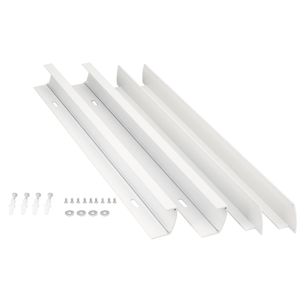 Рамка для накладной установки панелей Arlight SX6060 White 022607