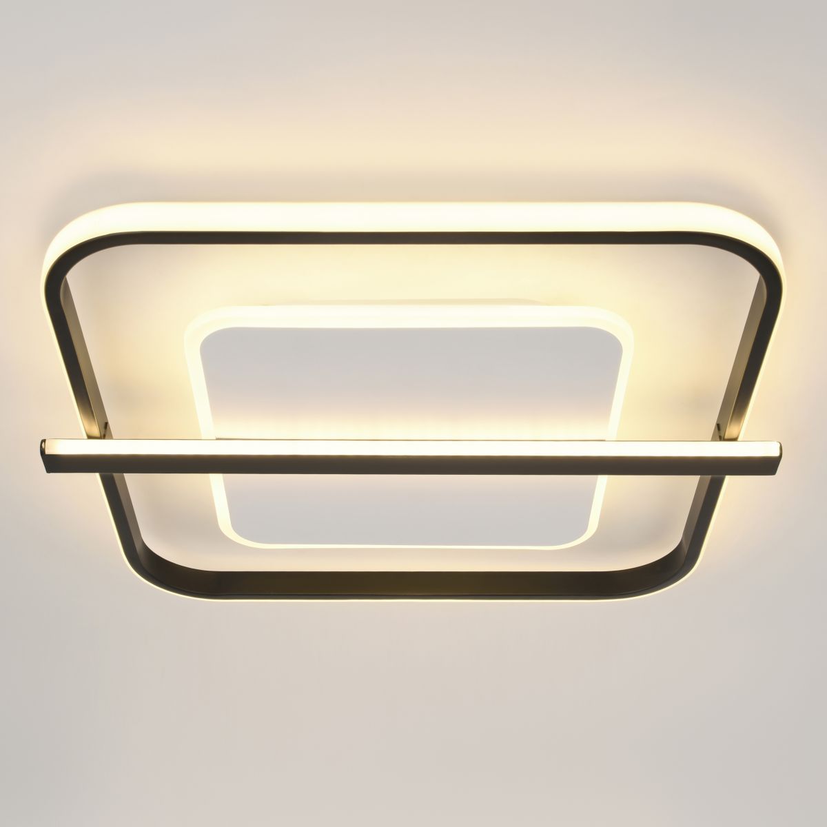 Потолочный светильник Эра Модерн Franco CLL-1-107W 3K-6K RC BK