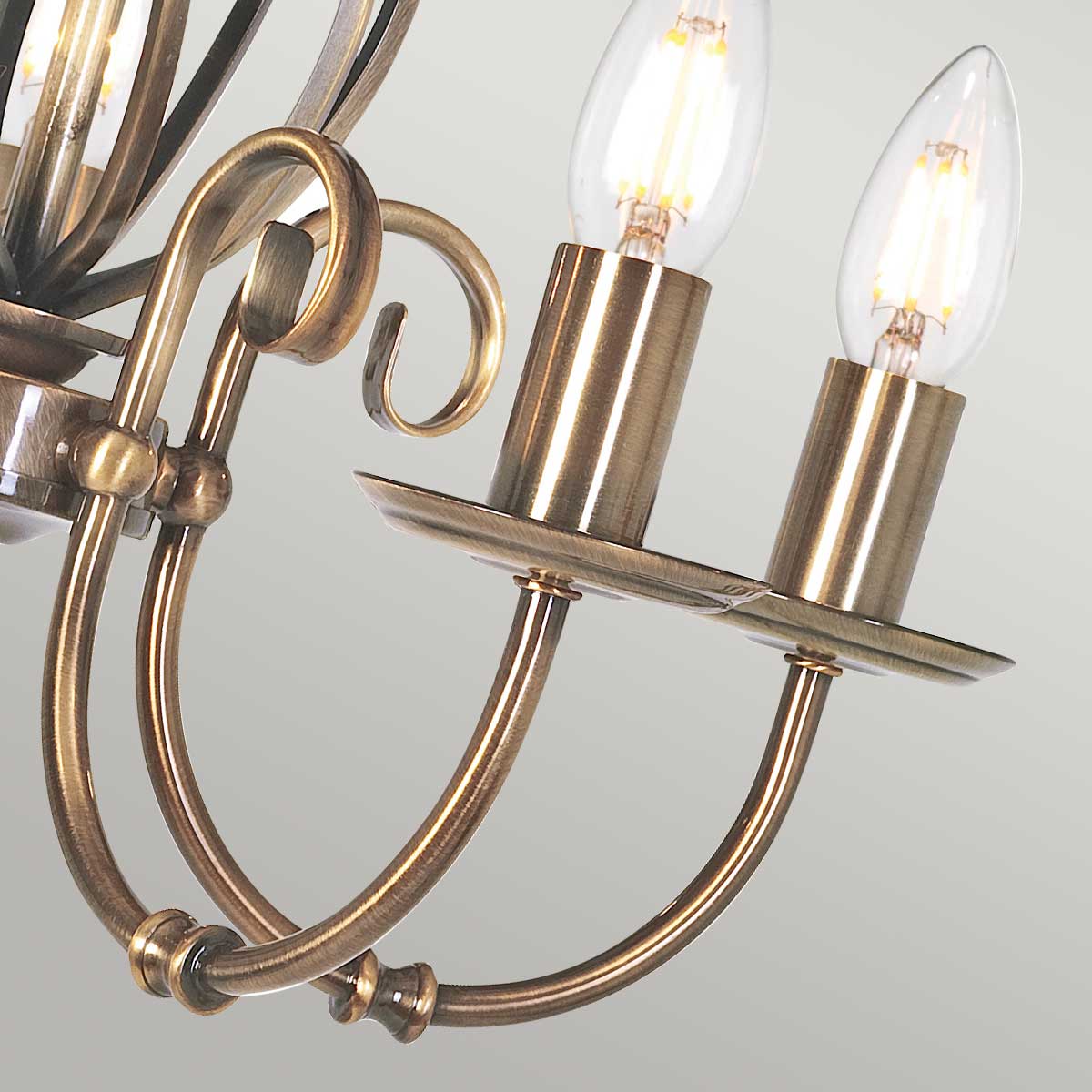 Подвесная люстра Elstead Lighting ART5-AGD-BRASS