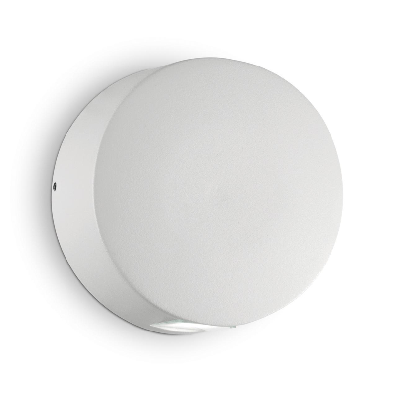 Уличный настенный светильник Ideal Lux Dot Ap2 Bianco 140407