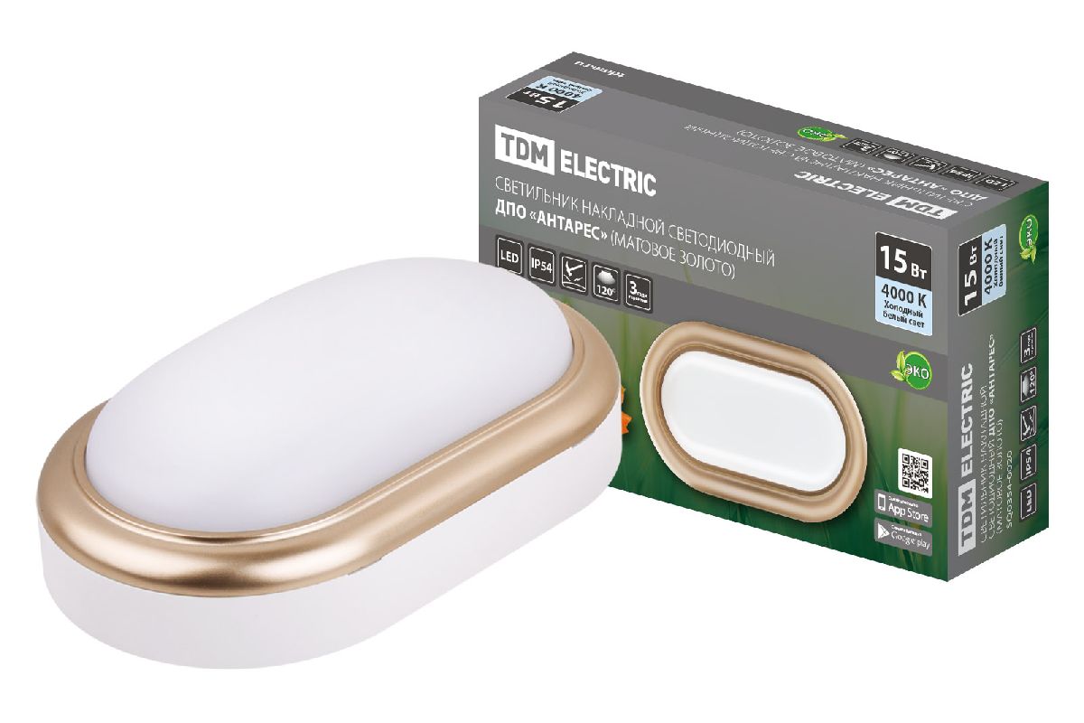 Настенно-потолочный светодиодный светильник TDM Electric Антарес ДПО SQ0354-0020