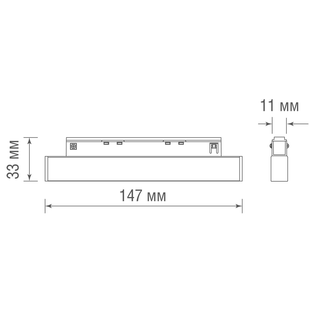 Трековый светильник Donolux Eye DL20602WW6B