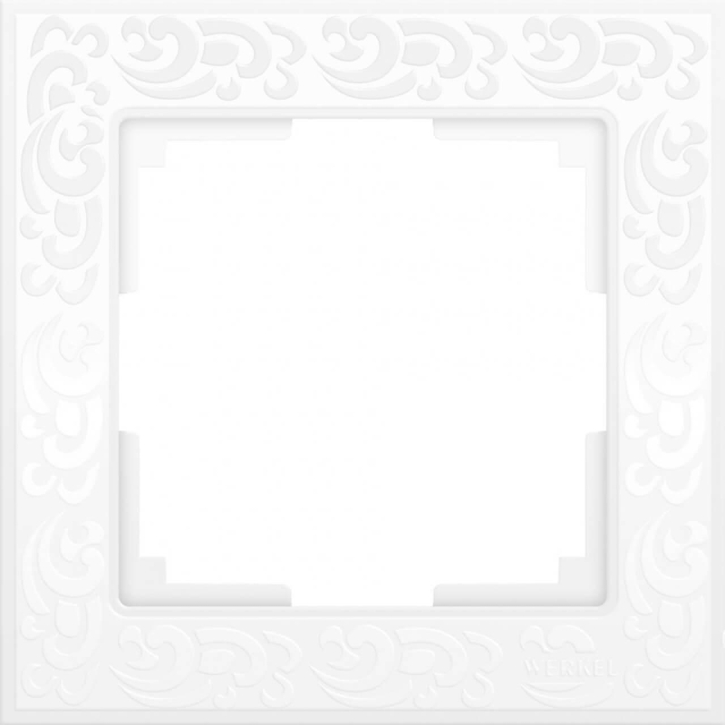 Рамка Werkel Flock на 1 пост белая WL05-Frame-01-white 4690389046704