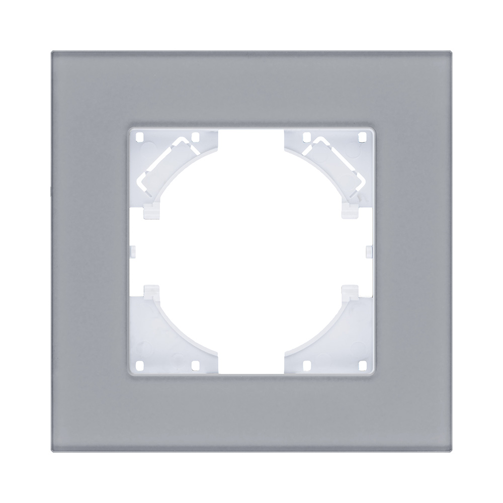Рамка 1-постовая, стекло серый Kollinger Reflex MG RM1GY