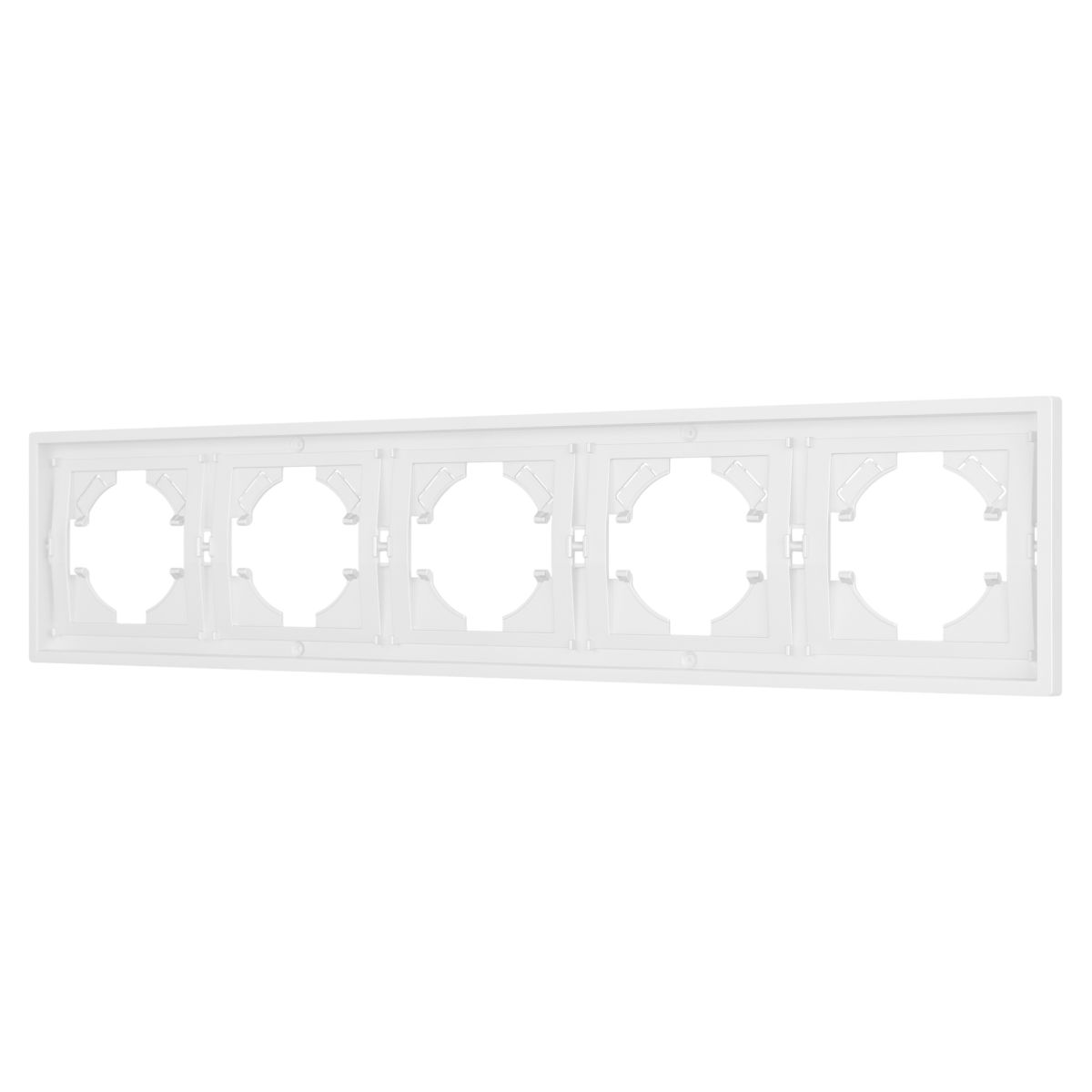 Рамка пластиковая на 5 постов Arlight FRM-TENDO-PL-5-WH 053851