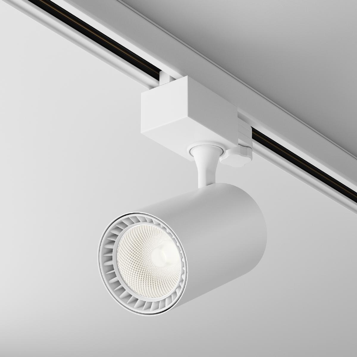 Трековый светильник Maytoni Technical Vuoro TR029-3-10W4K-S-W