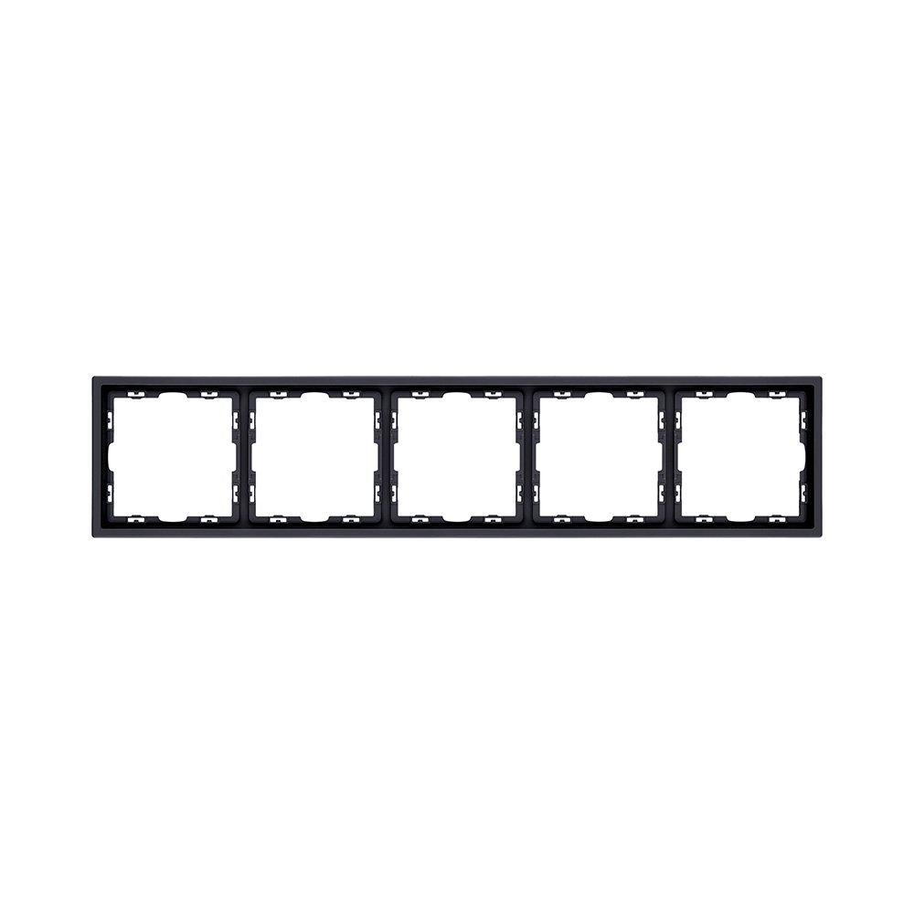 Рамка 5-постовая, черный матовый Kollinger Eclipse EC5BK