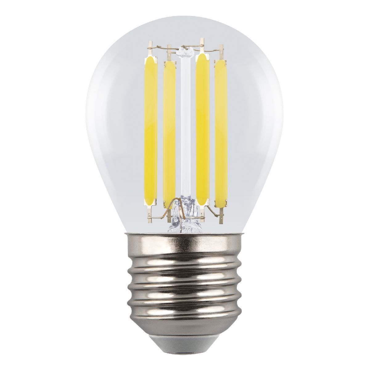 Лампа светодиодная филаментная Uniel LED-G45-4W/4000K/E27/CL GLY01TR UL-00011941