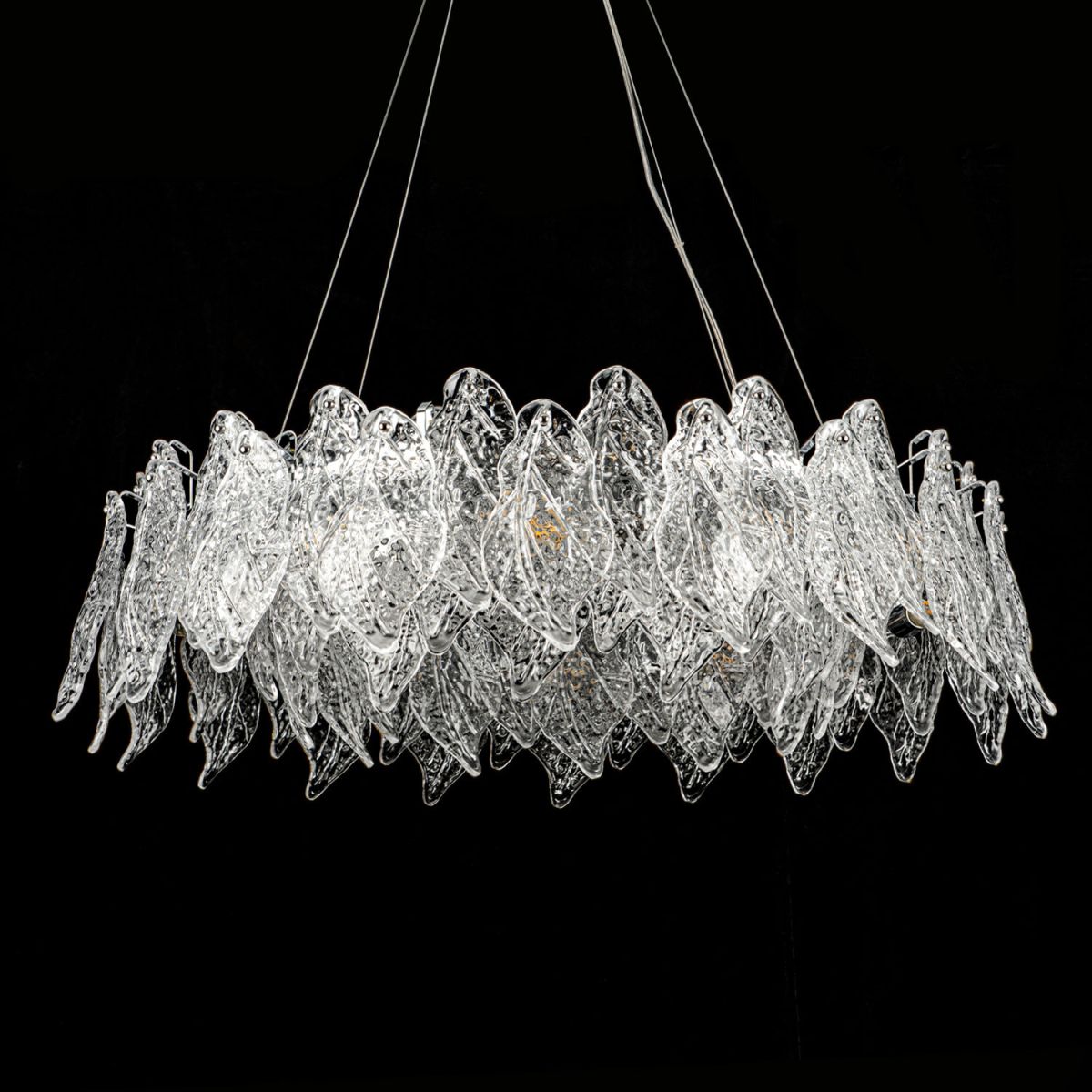 Подвесная люстра флористика Modestyle MS.2290.12 CR