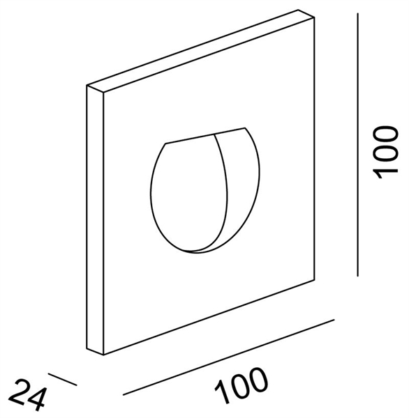 Плафон для встраиваемого светильника Deko-Light Light Base 930424