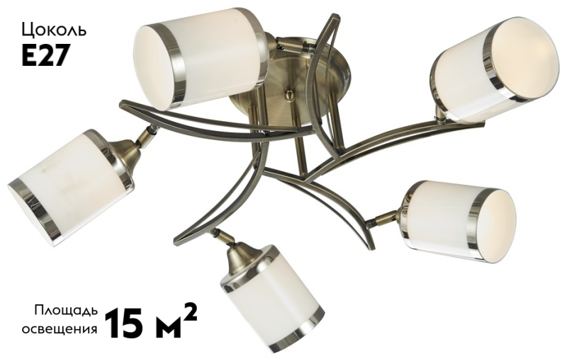 Потолочная люстра Velante 713-507-05