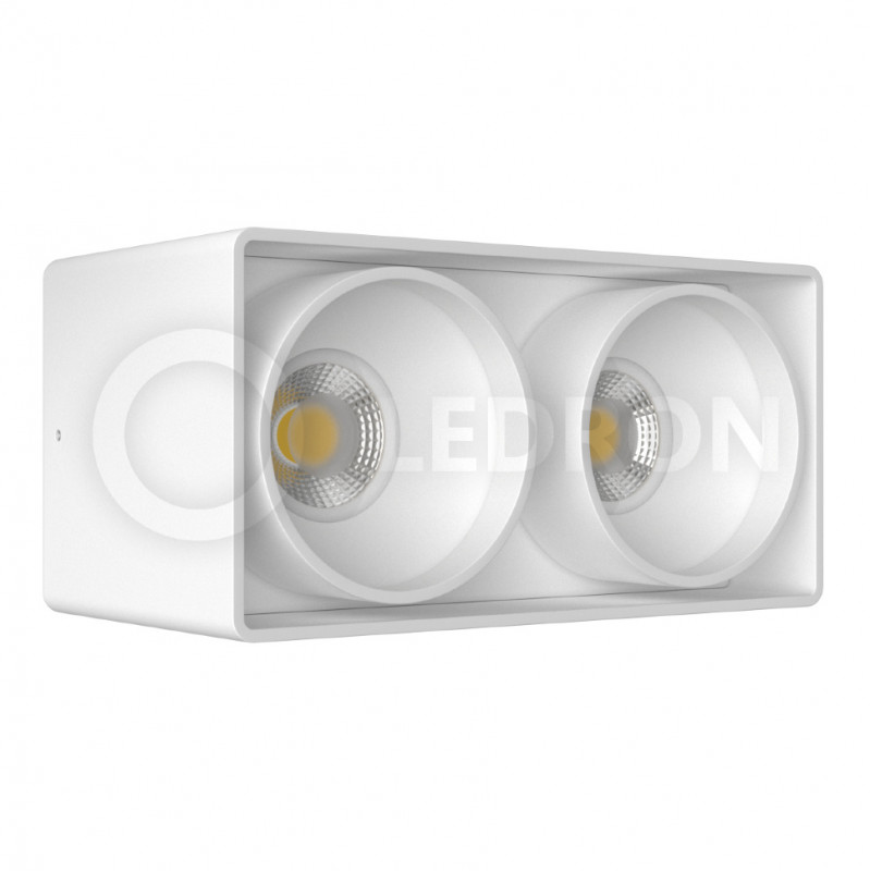 Потолочный светильник LeDron KEA KEA 2 ED GU10 White 00000013395