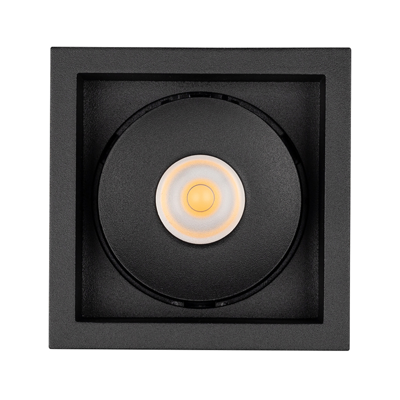 Встраиваемый светильник Arlight CL-SNODO-LUM-S80x80-9W Warm3000 (BK, 45 deg) 039323