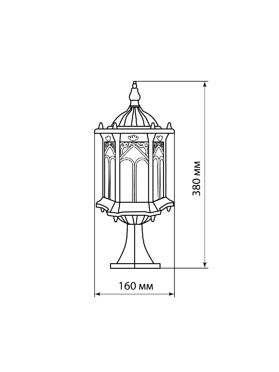 Ландшафтный светильник TDM Electric Ампир SQ0330-0088 УЦ