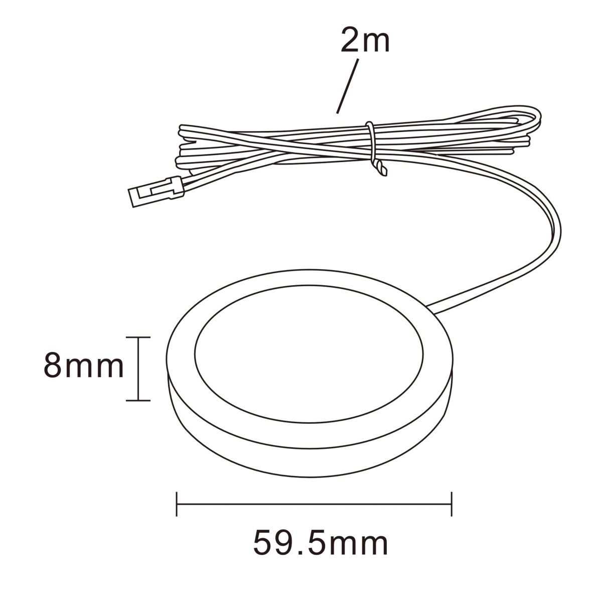 Накладной мебельный светильник Lightstar Mobiled 036240