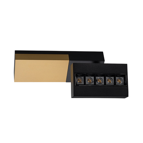 Бра ITALLINE FOCUS COLD black/gold/bl