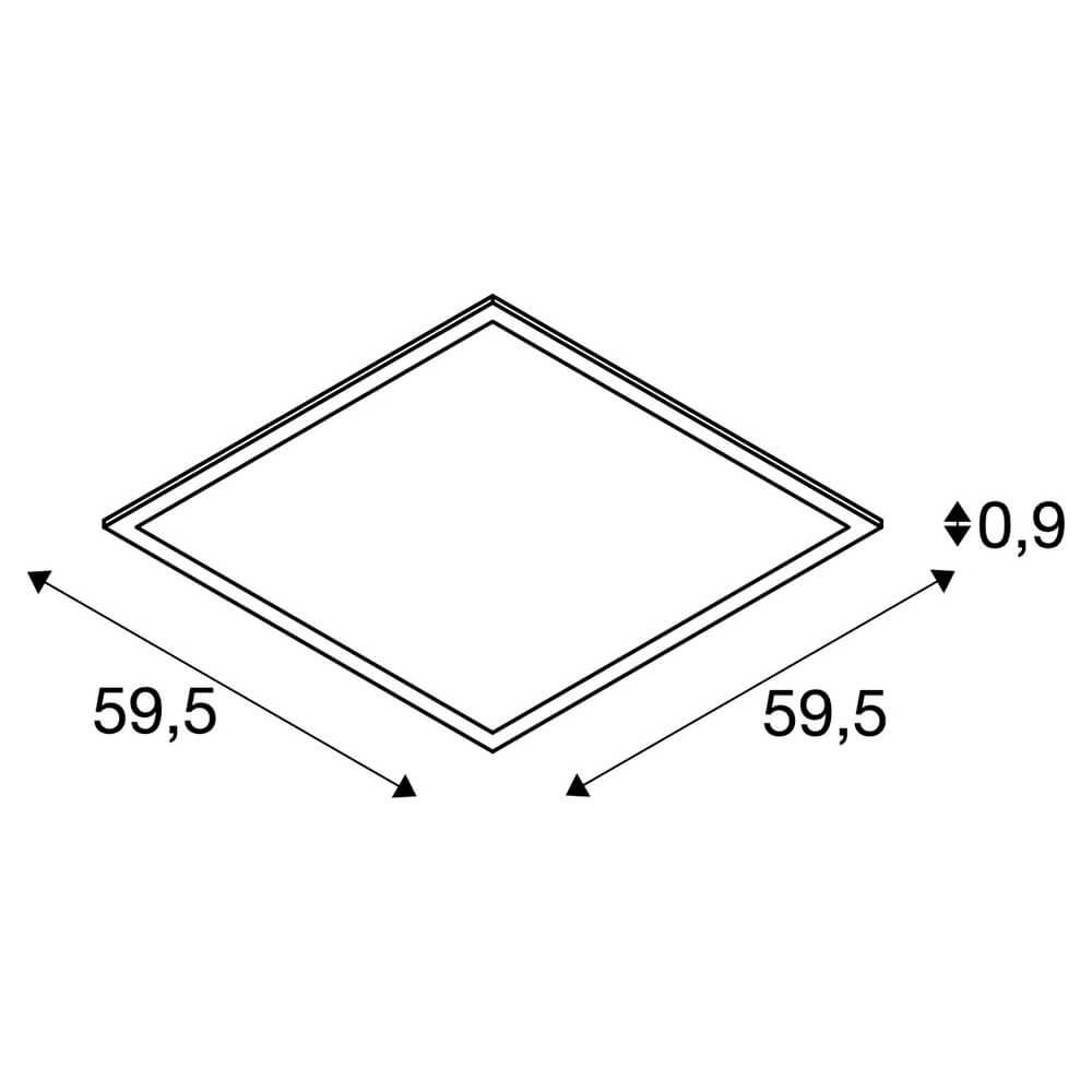 Встраиваемая светодиодная панель SLV Led Panel 1003084