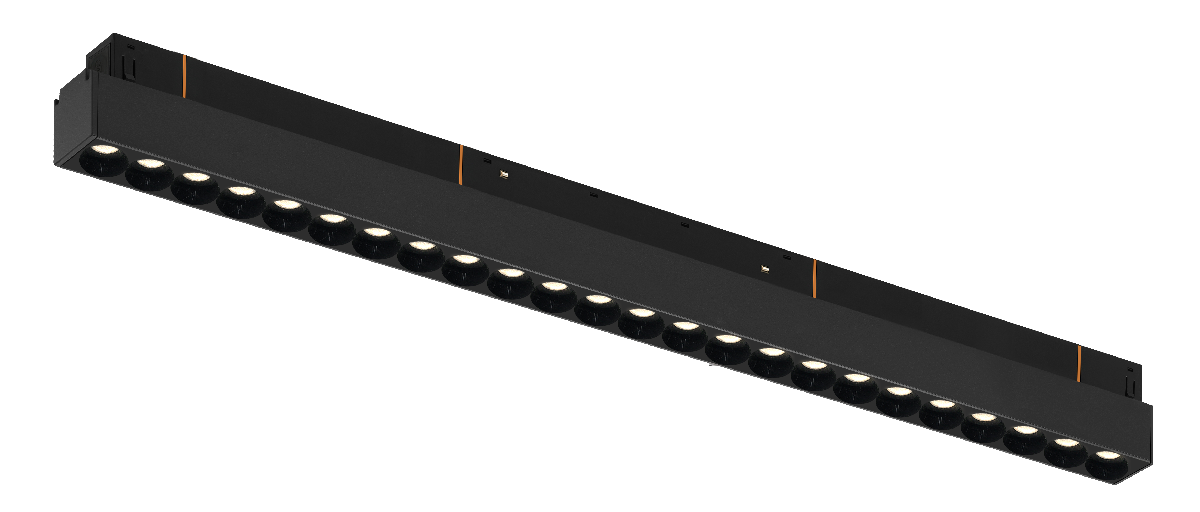 Трековый магнитный светильник iLedex Vision 4822-002-L460-24W-38DG-4000K-BK
