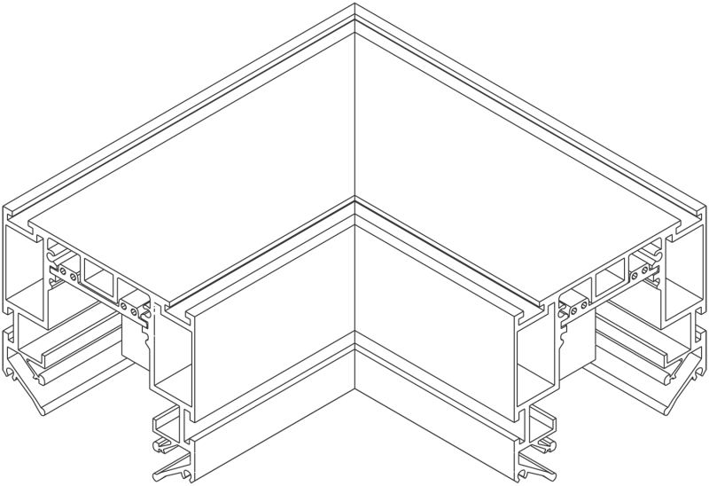 Коннектор угловой DesignLed SY-CN-CL-W-1 PCB-CA 010591