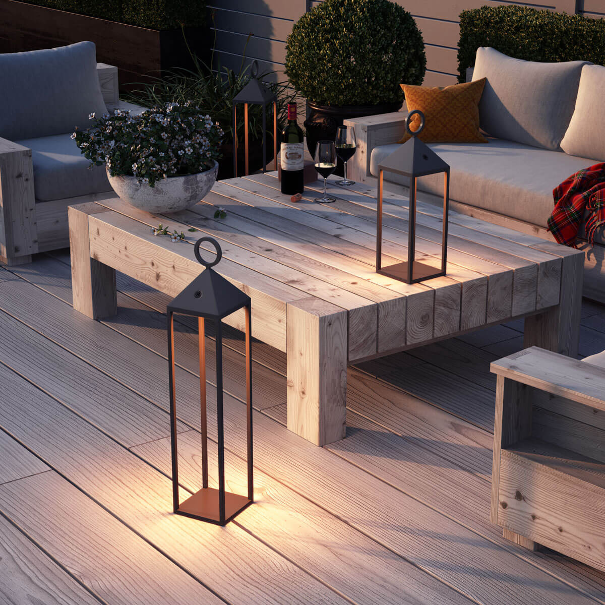 Уличный светодиодный светильник Odeon Light York 4604/2TL