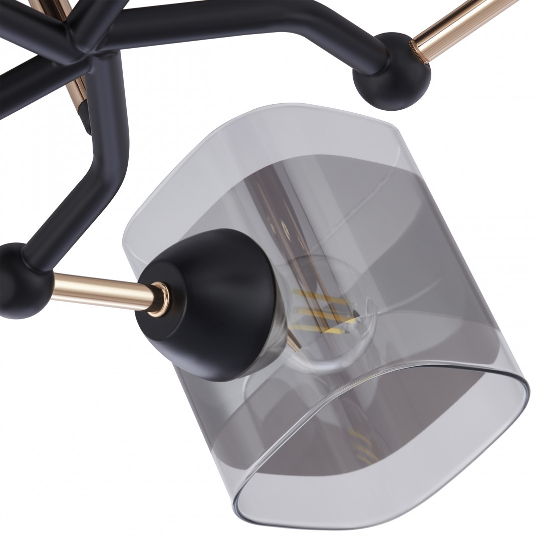 Потолочная люстра Arte Milano Amalfi 324308/3 BK+FG