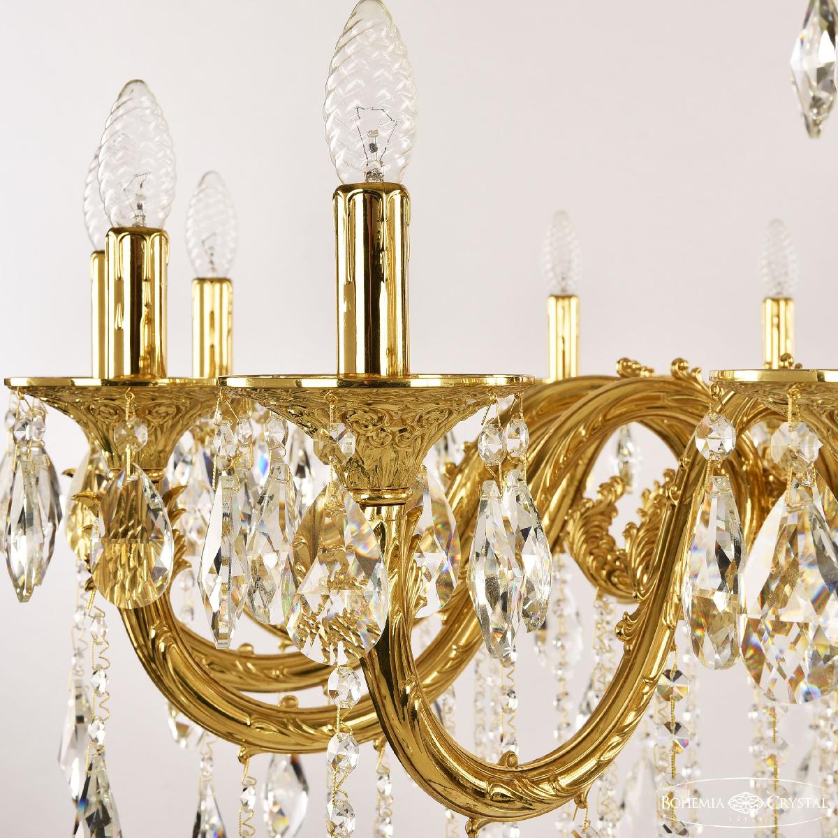 Подвесная люстра Bohemia Ivele Crystal Florence 71201/12/360 A G