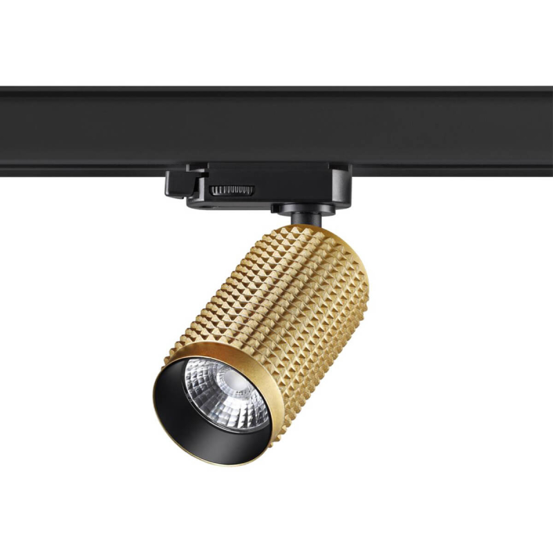 Трековый светильник (золото) Novotech Mais Led 358500