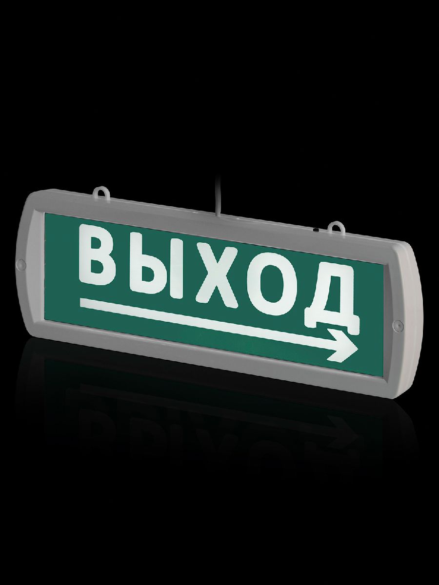 Аварийный светодиодный светильник TDM Electric Топаз-220-Д Направление к выходу SQ0349-0409