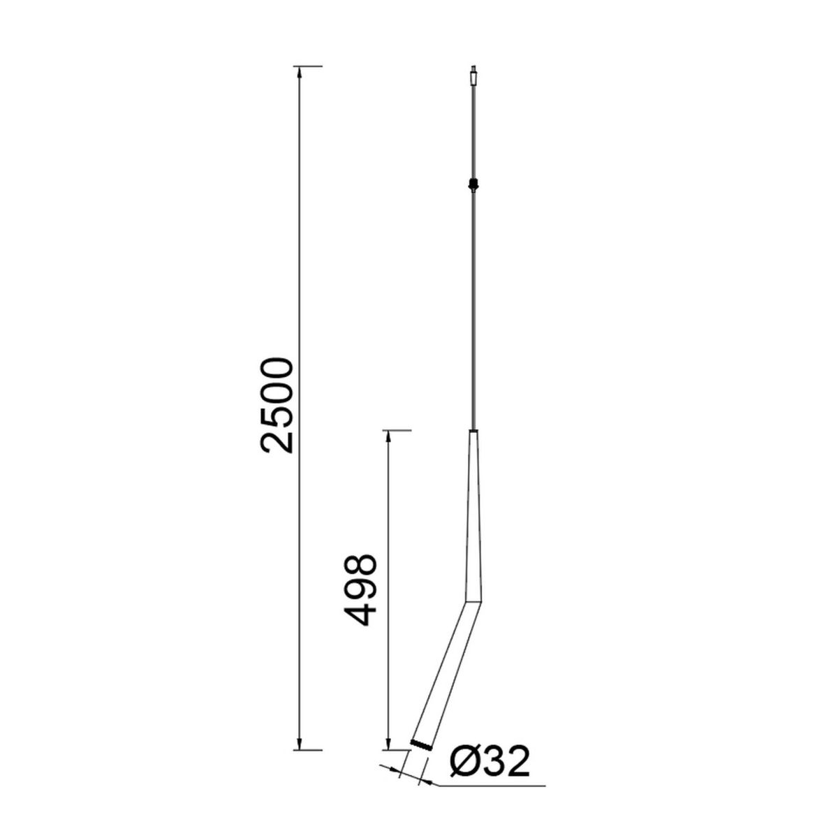 Подвесной модульный светильник без основания Mantra Boomerang 9245