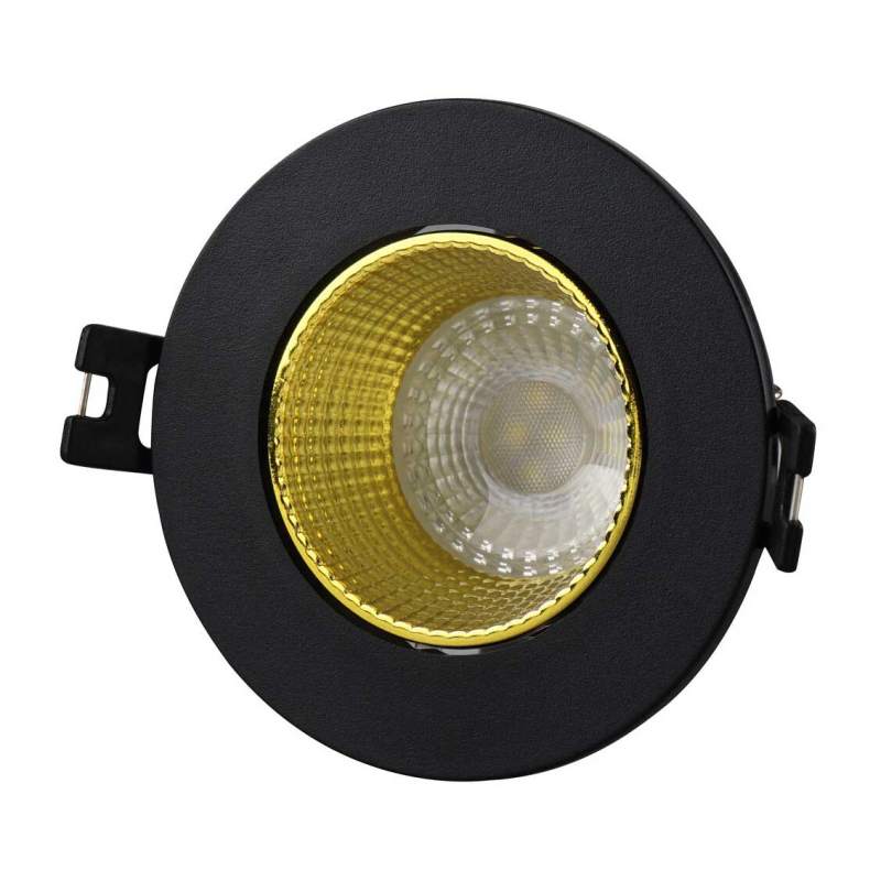 Встраиваемый светильник Denkirs DK3061-BK+YE